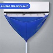 Air Conditioner Cleaning Cover 92.96cm PVC with 280.42cm Hose Easy Install