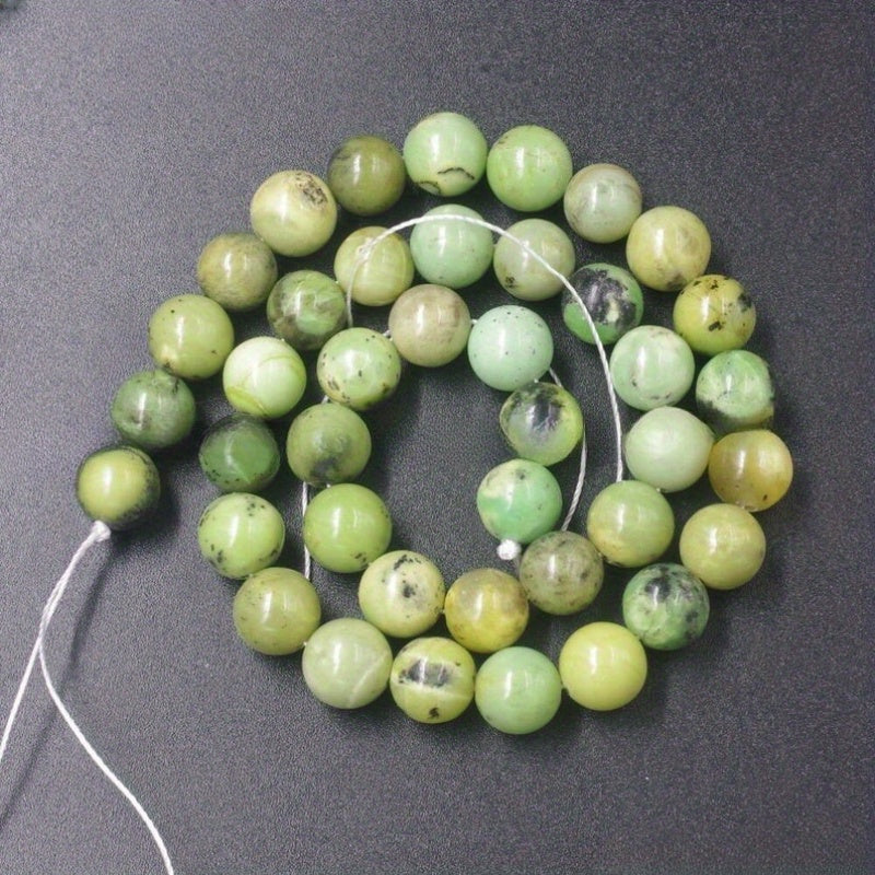 Натуральные австралийские хризопразовые бусины 4мм-12мм, круглые разделители для изготовления украшений