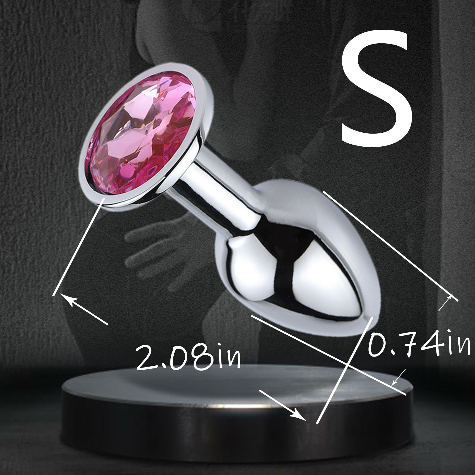 Adult Women Men Couples Rose Jewelry Anal Beads G-Spot Stimulator