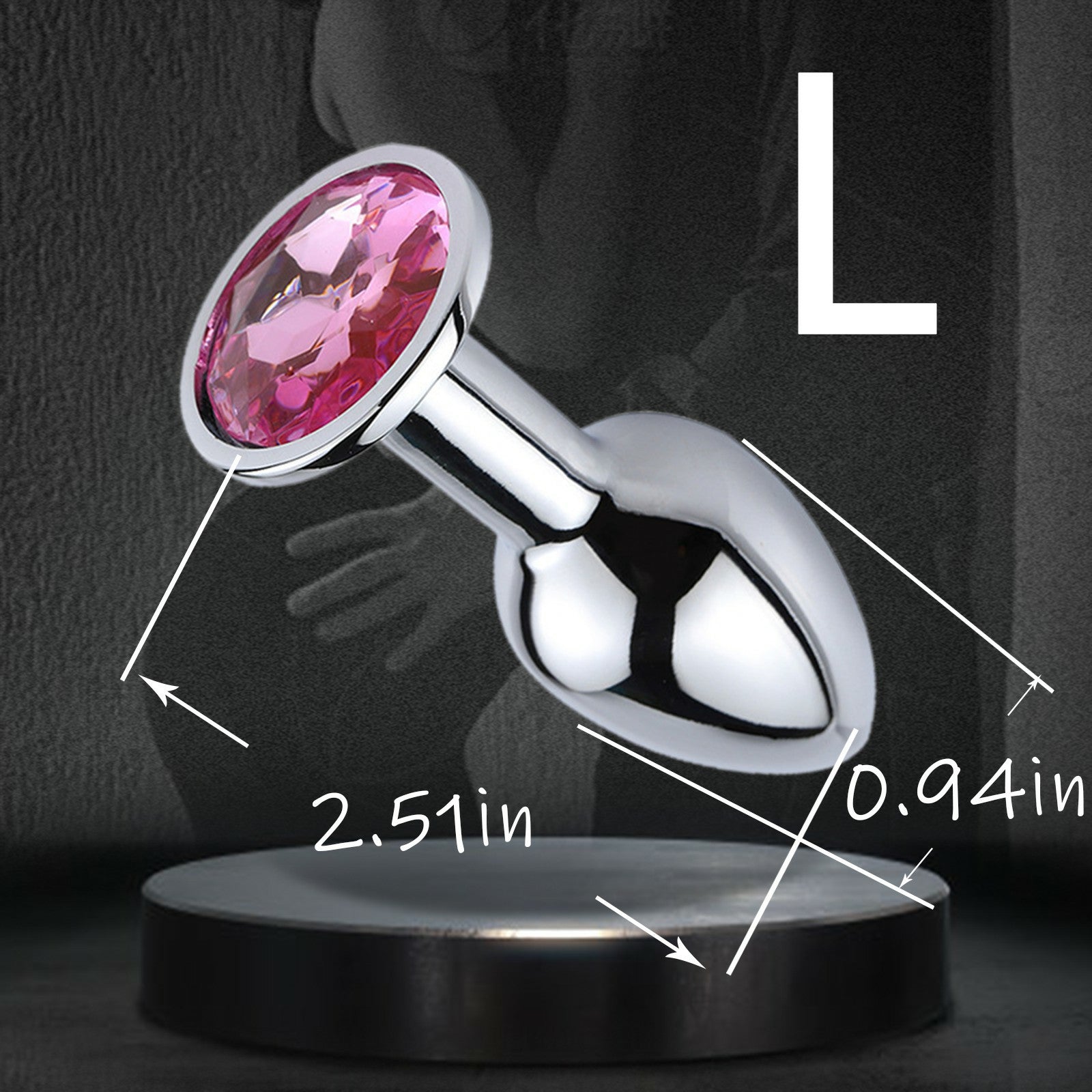 Adult Women Men Couples Rose Jewelry Anal Beads G-Spot Stimulator