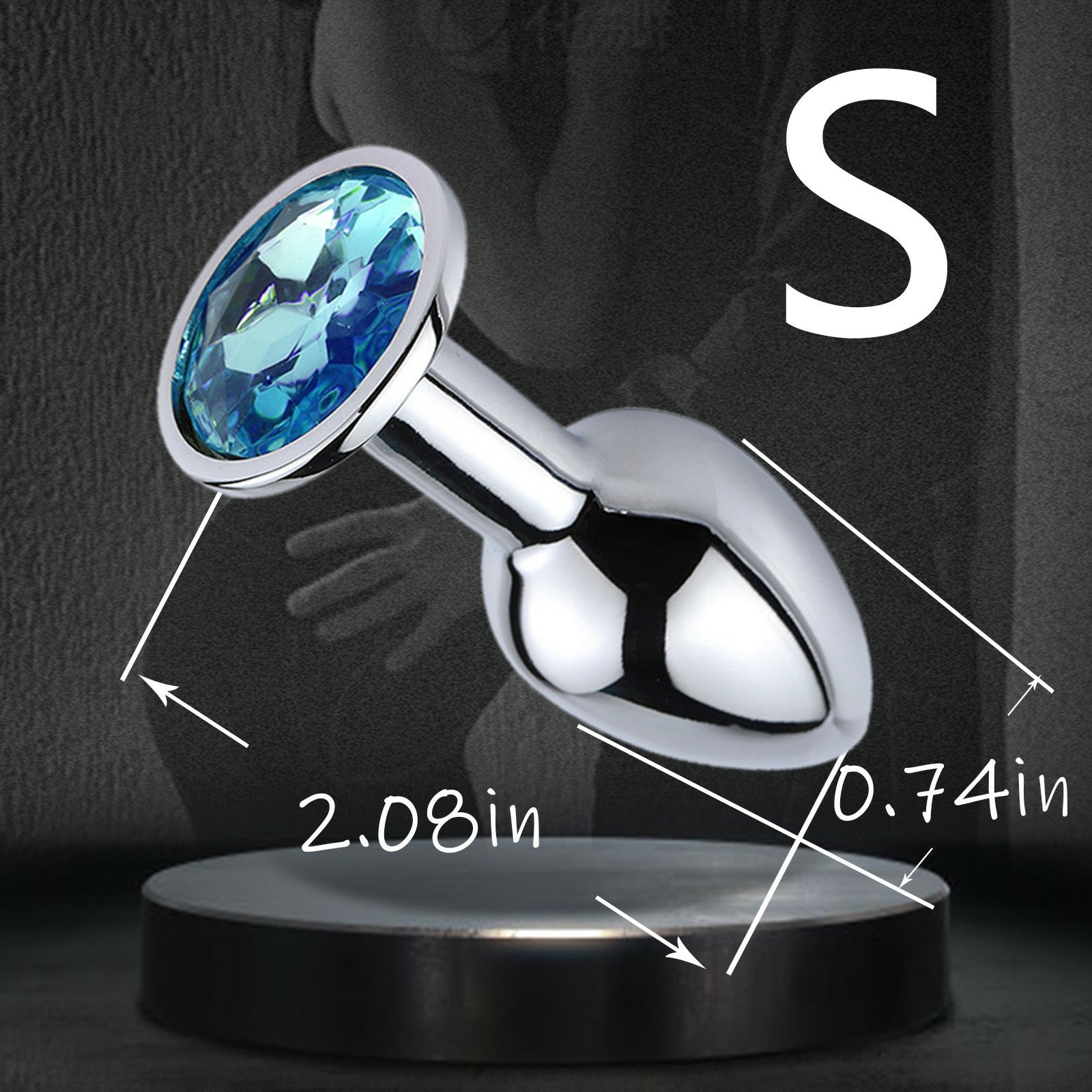 Adult Women Men Couples Rose Jewelry Anal Beads G-Spot Stimulator