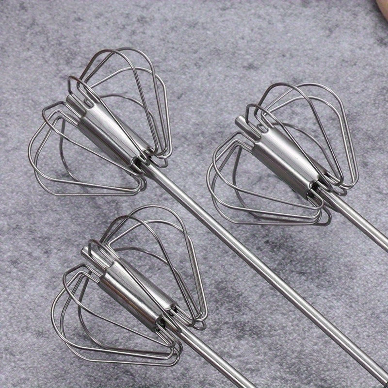 Large Stainless Steel Egg Beater Hand Whisk for Baking and Cooking