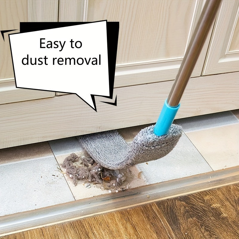 Microfiber Dusting Brush Set with Extendable Rod for Furniture Cleaning