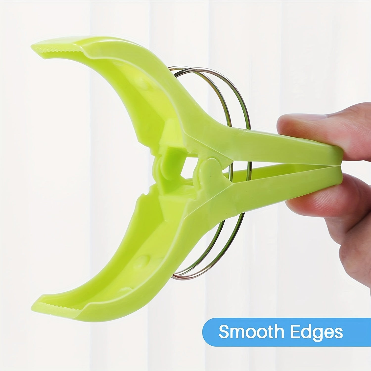 Juego de 8 pinzas de ropa de plástico grandes para toallas, mantas y ropa en exteriores