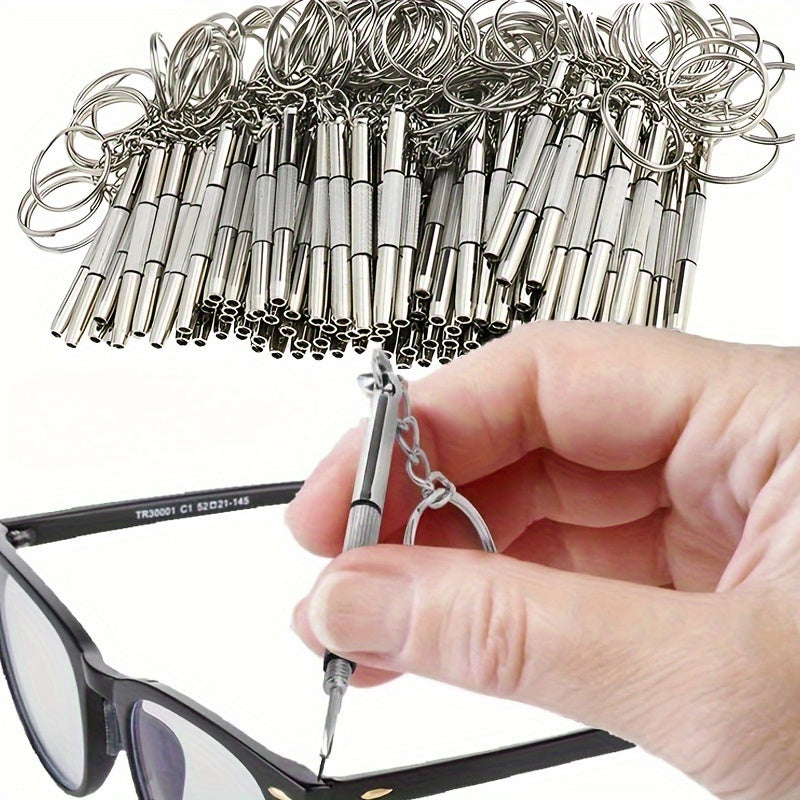 10 Pcs Portable Precision Screwdrivers Set for Eyeglass and Watch Repair