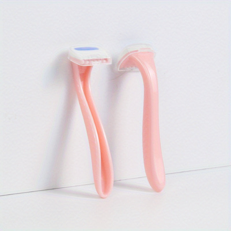 Women's Bikini Razors 3-Pack, Painless Wet Dry Hair Trimmer for Body