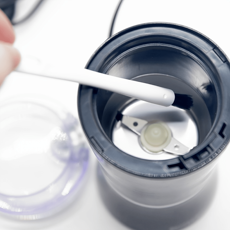 4 ta Espresso Mashinasi Tozalash Cho'tkalari - Qahva maydalagichlari va mashinalarini saqlash uchun plastik tukli tozalovchilar