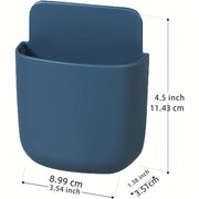 3 ta devorga o'rnatiladigan pult ushlagichlari to'plami, telefon zaryadlash porti bilan - o'rnatish oson, yashash xonasi va yotoqxona uchun xavfsiz saqlash yechimi