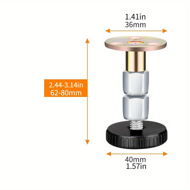 Retenedor de cabecera de metal, paquete de 3, estabilizador de cama, antideslizante, tope ajustable