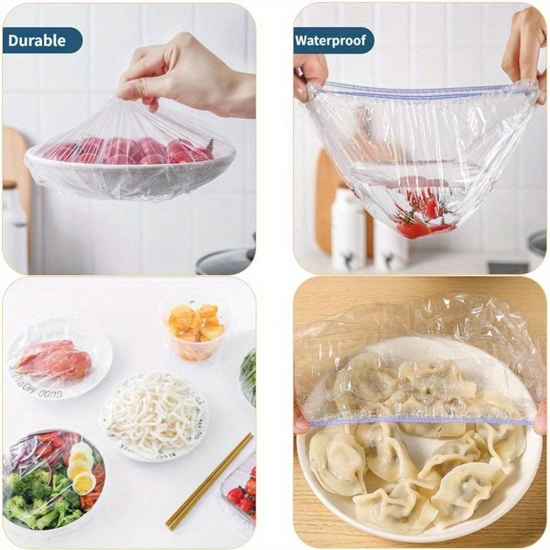 O'zingizning oshxonangizni yangilab turish uchun Pack Easy Clean Food Sealers: Barcha oziq-ovqatlar uchun foydalanish mumkin bo'lgan, xavfsiz qoplamalar - 100 dona - Oziq-ovqat bilan aloqa qilish uchun xavfsiz.