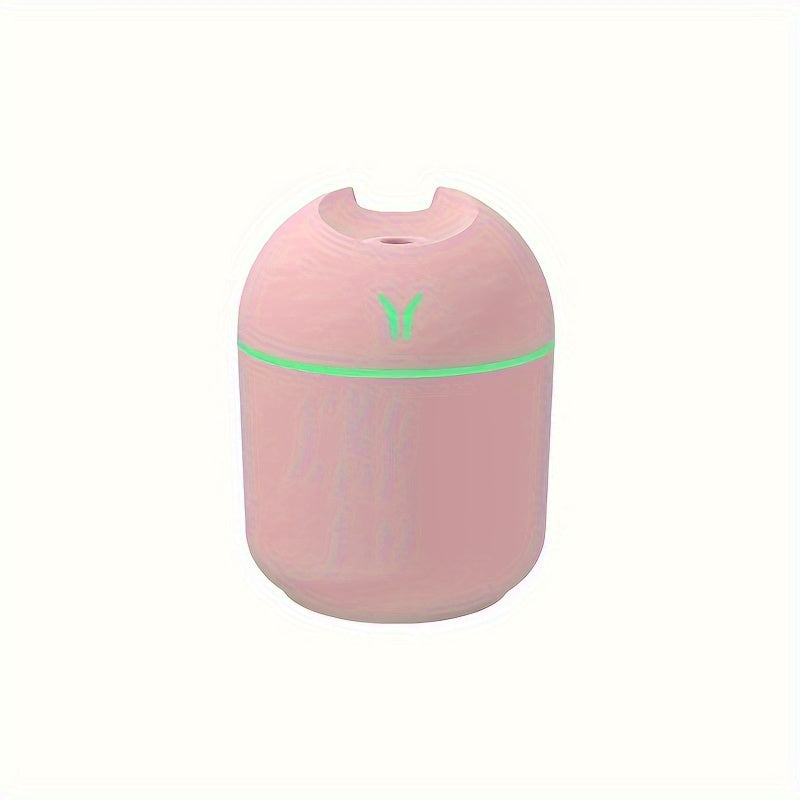 USB-Powered Humidifier and Aroma Diffuser with Night Light for Home Car and Plant Care