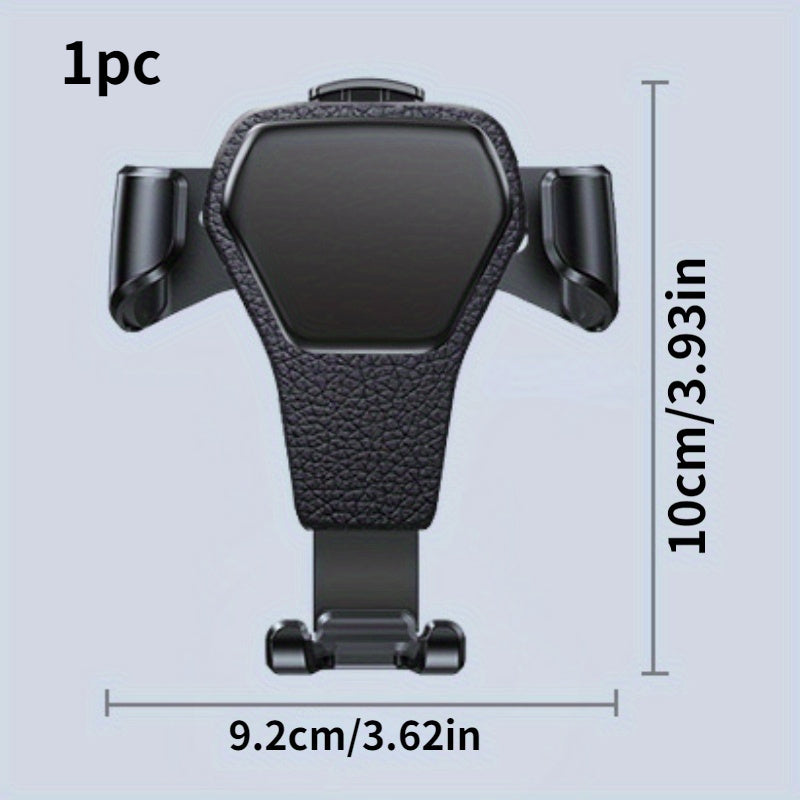 Universal avtomobil telefon tutqich ABS material vent klipi navigatsiya o'rnatish