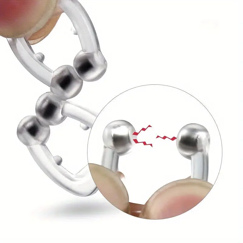 Silicone Anti-Snoring Nose Clip Magnetic Nasal Snore Stopper Battery-Free