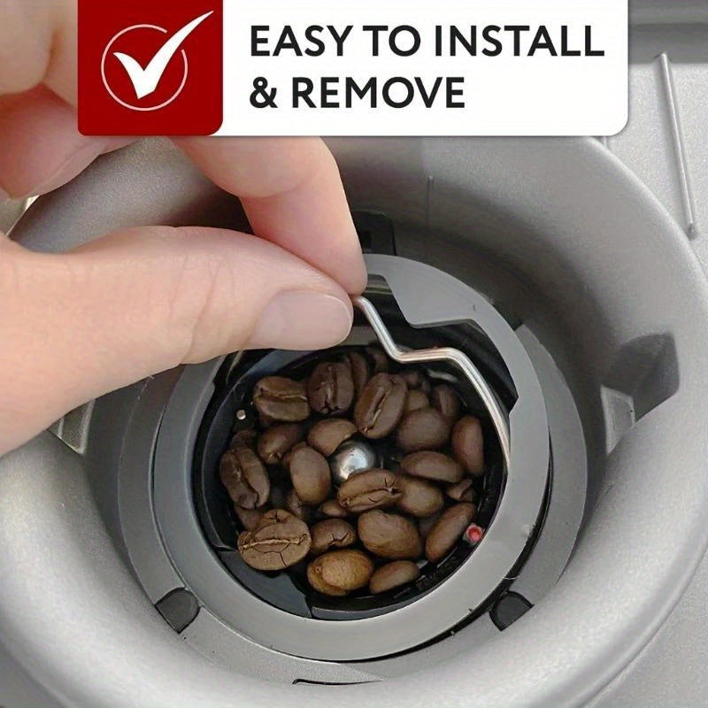 Coffee Maker Espresso Pot with Silicone Brew Head Gasket and Sealing Dose Hopper