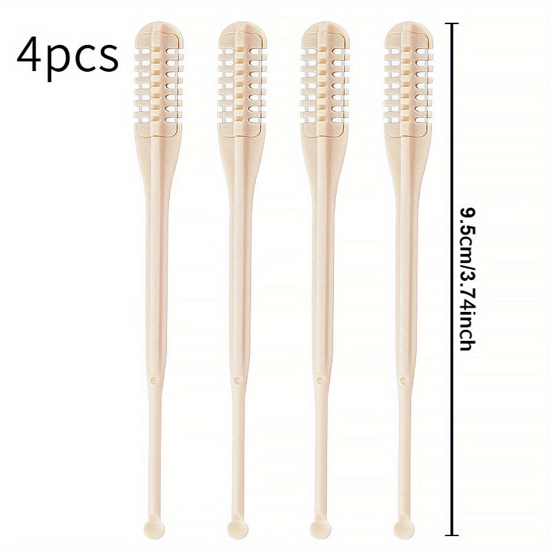 Kit de limpieza de vello nasal para unisex, 4 unidades