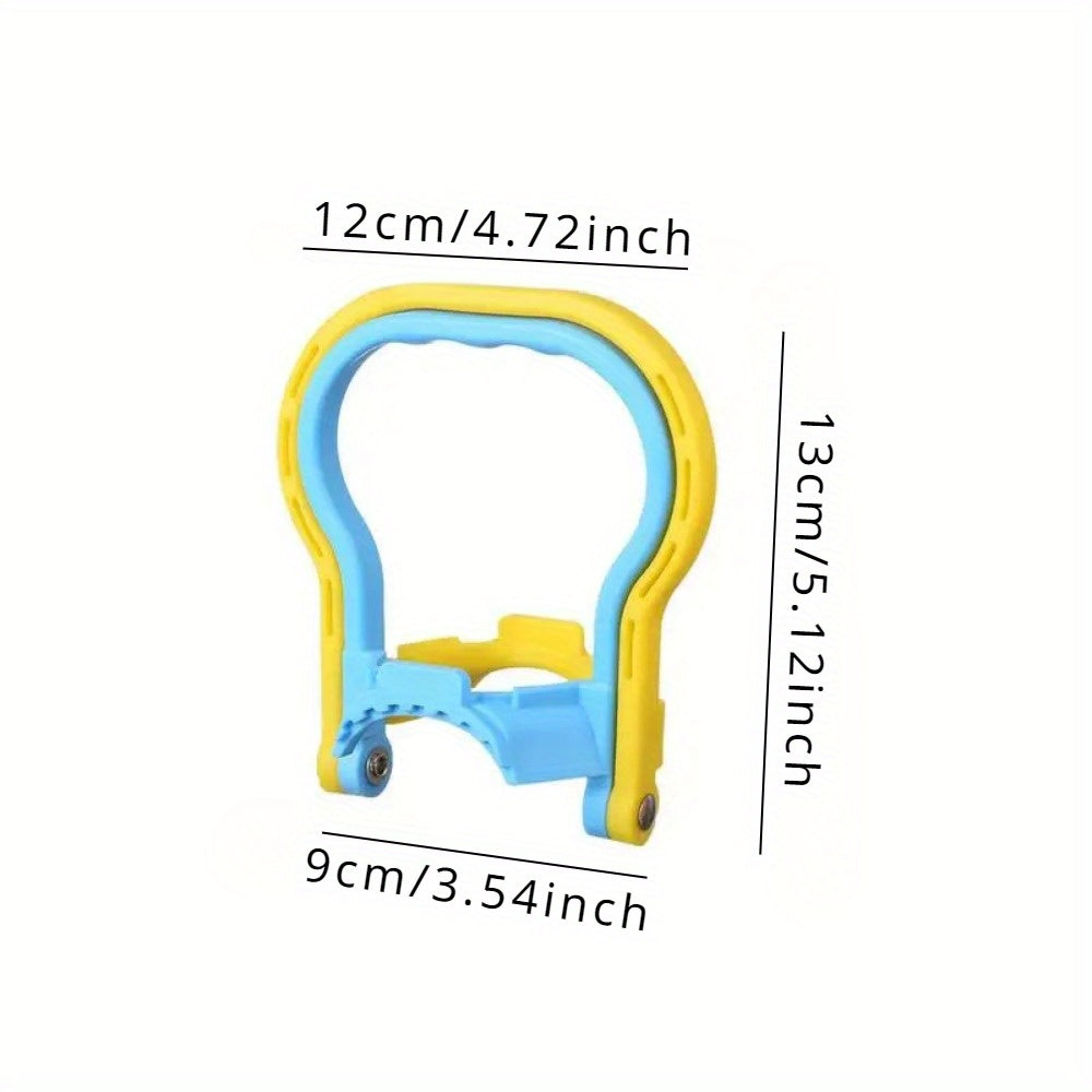 1 шт. Портативный держатель для транспортировки кувшина с водой на колесах, оснащенный прочным неэлектрическим подъемным устройством и энергосберегающим держателем для ведра для легкой переноски - вмещает 18,93 литра воды