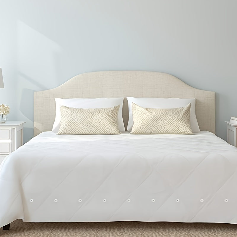 Set of 20 Clear Spiral Bed Skirt Fasteners Non-Slip Clips for Sofa Covers Duvets