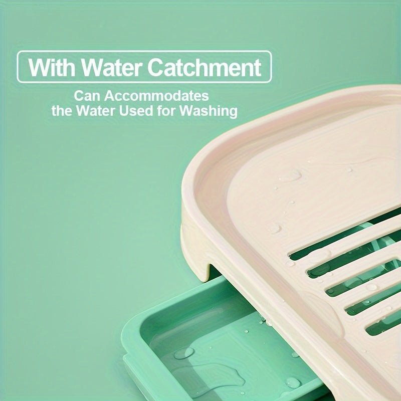 Baby Bottle Organizer with Drying Rack and Powder Container for Mess-Free Feeding