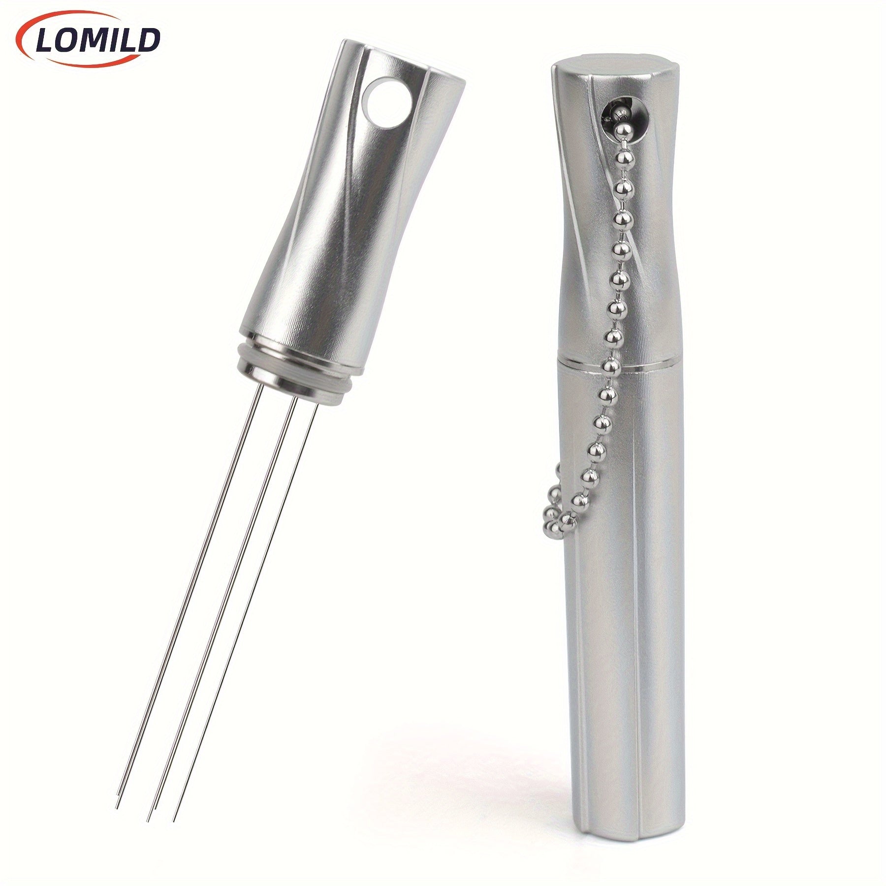 Kofe tajribangizni LOMILD Hexagon Espresso Stirrer bilan yaxshilang - baristalar uchun mo'ljallangan, mustahkam alyuminiy va zanglamaydigan po'latdan yasalgan 5 ignali, 0.4mm kofe kukuni aralashtirgichi.