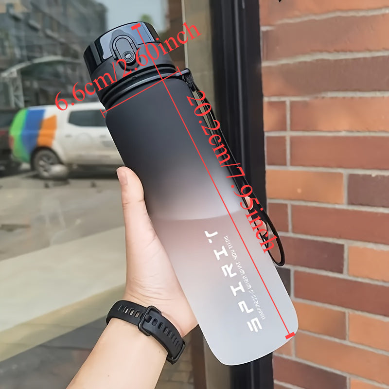 Large Capacity Durable Plastic Water Bottle for Outdoor Sports