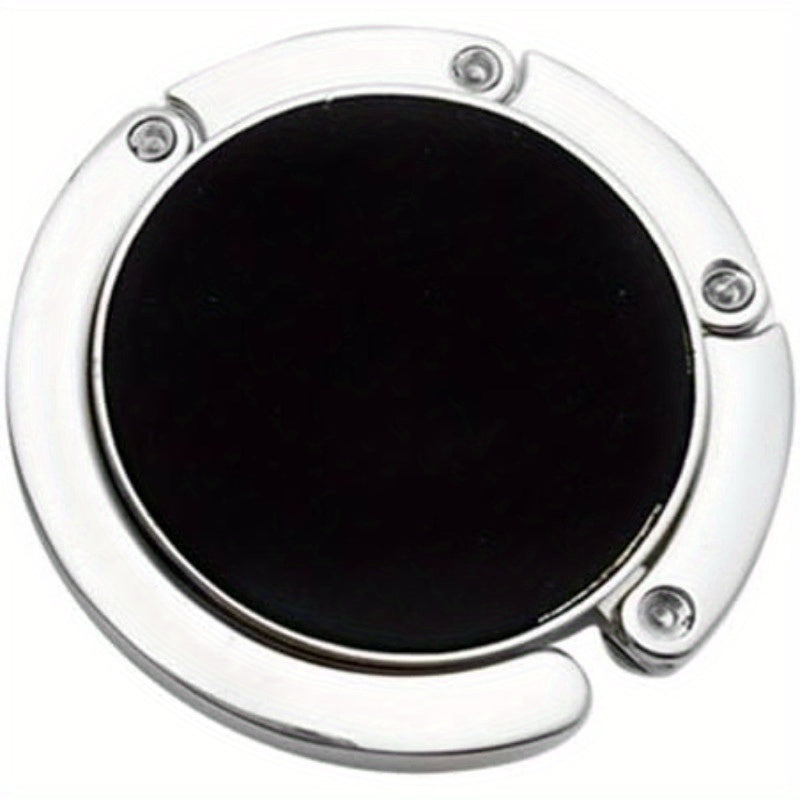 Aluminum Alloy Handbag Hangers Set of 4 or 6 Foldable Purse Hooks with Crystal Decoration