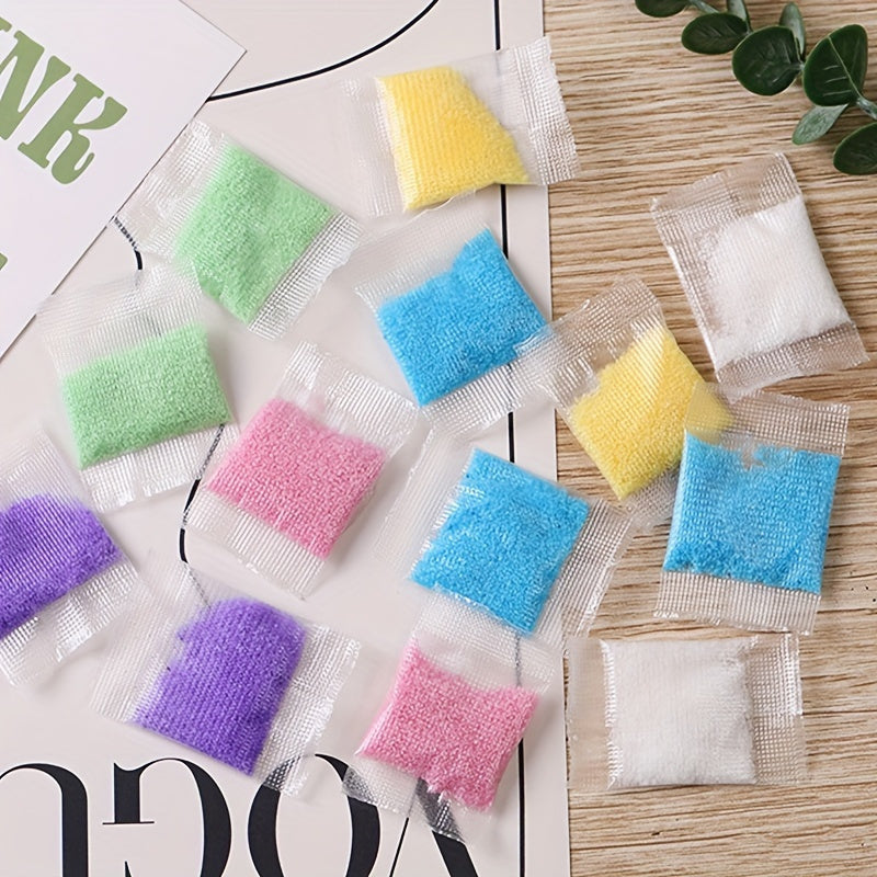 50 piezas de ceniceros desechables eliminadores de humo de vidrio de borosilicato ovalados y coloridos