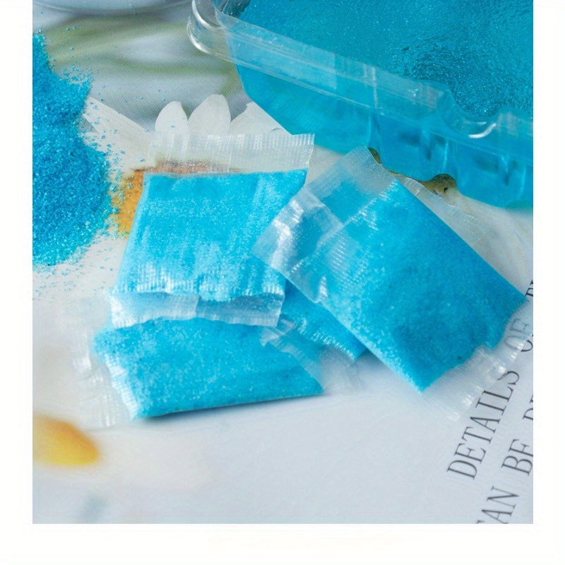 50 piezas de ceniceros desechables eliminadores de humo de vidrio de borosilicato ovalados y coloridos