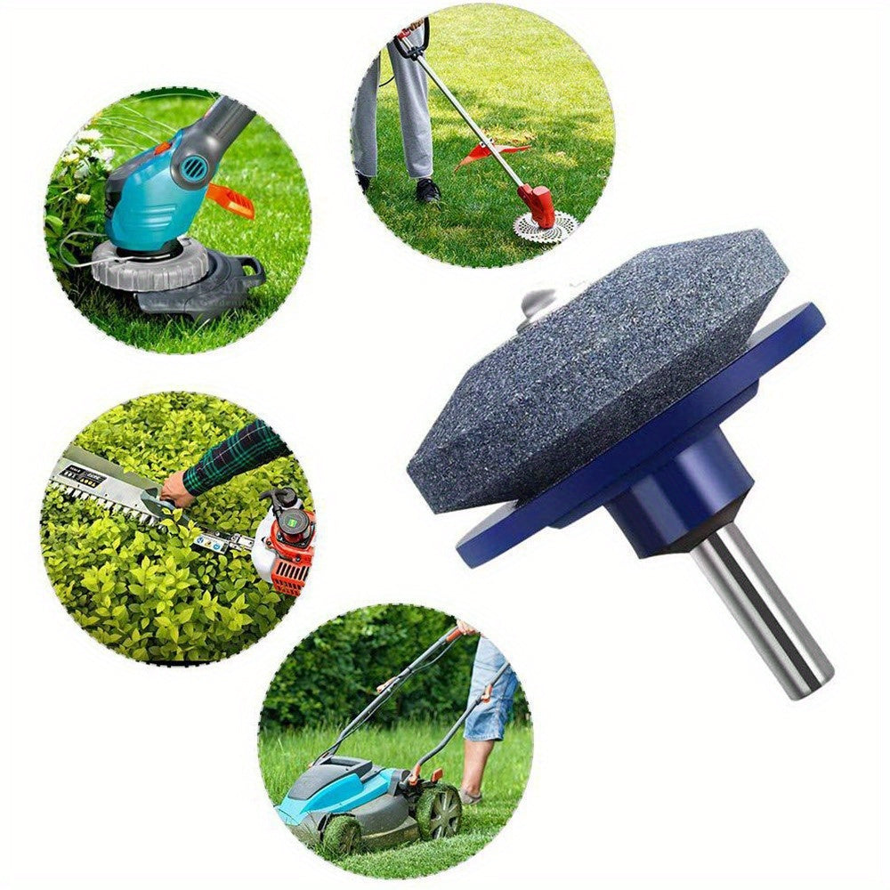 Lawn Mower Blade Sharpener Stainless Steel Plastic Wear-Resistant Sander