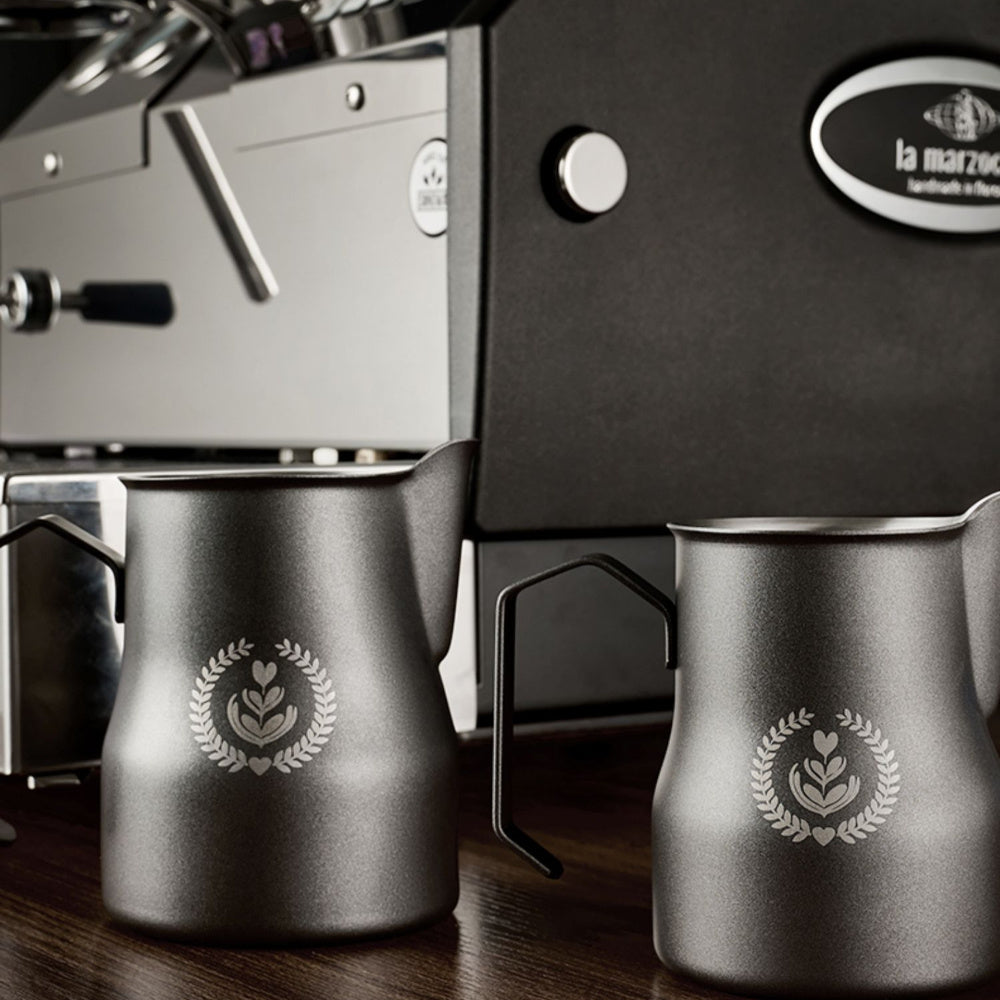 Stainless Steel Milk Frothing Pitcher 12oz 350ml for Latte Art