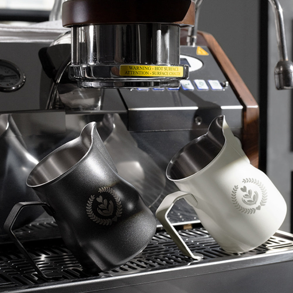 Stainless Steel Milk Frothing Pitcher 12oz 350ml for Latte Art