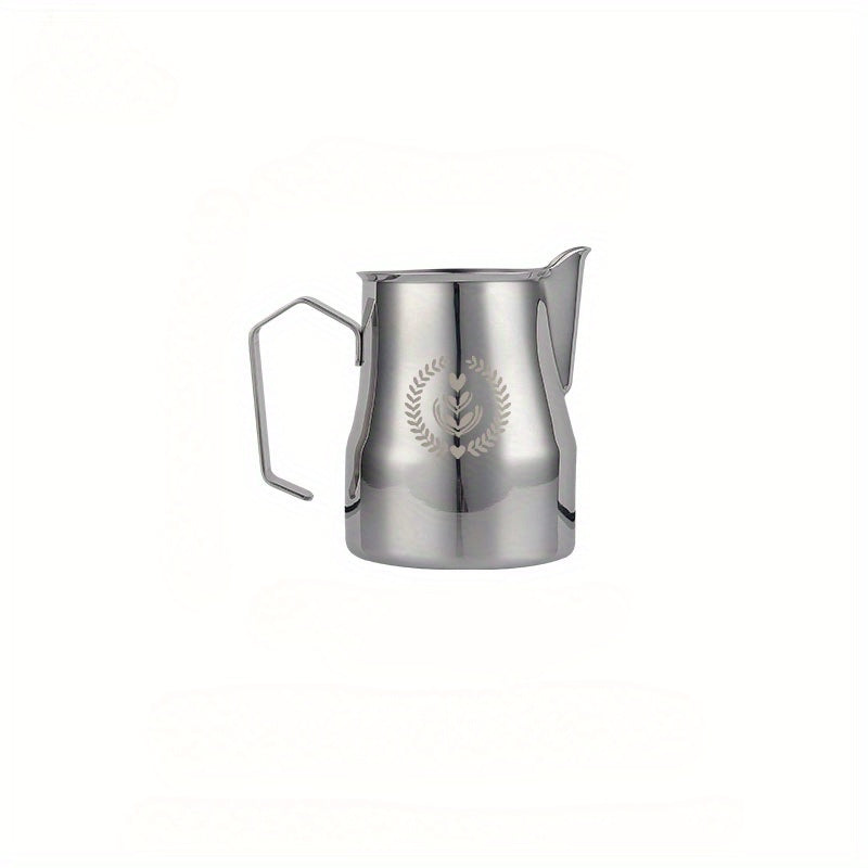 Stainless Steel Milk Frothing Pitcher 12oz 350ml for Latte Art
