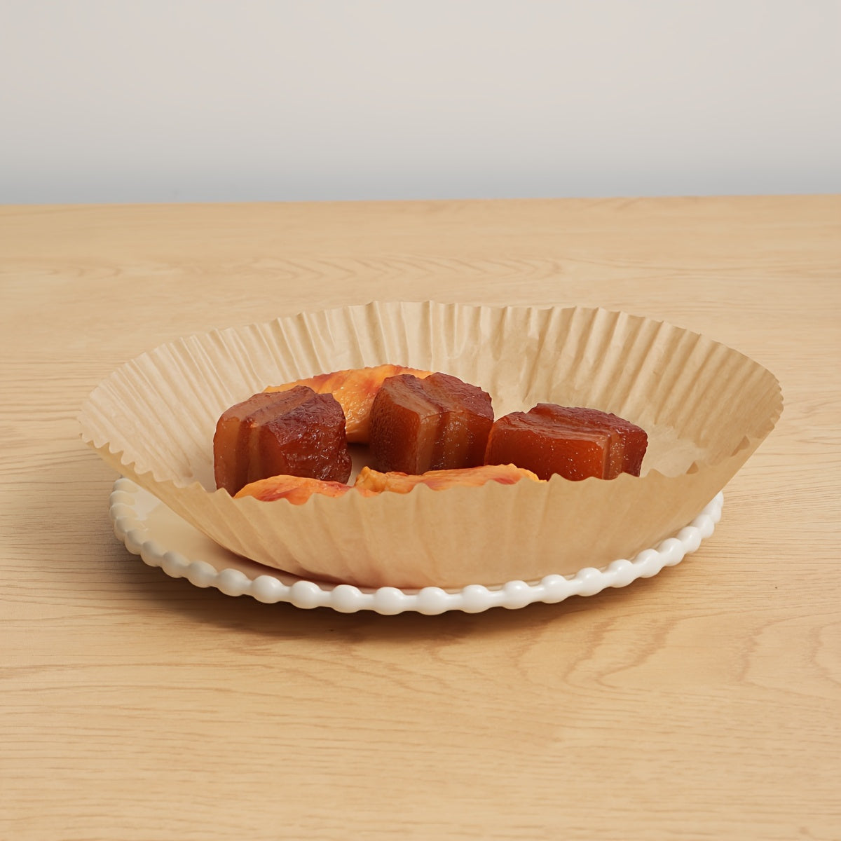 Pack of 50 Non-Stick Silicone Air Fryer Liners for Safe Cooking