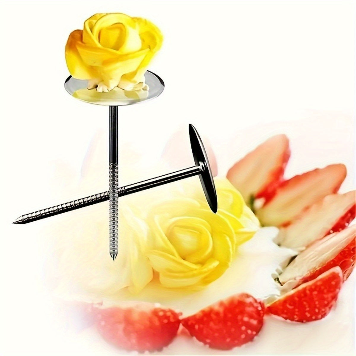 38 Stainless Steel Icing Piping Tips Set with Storage Box for Cake Decorating