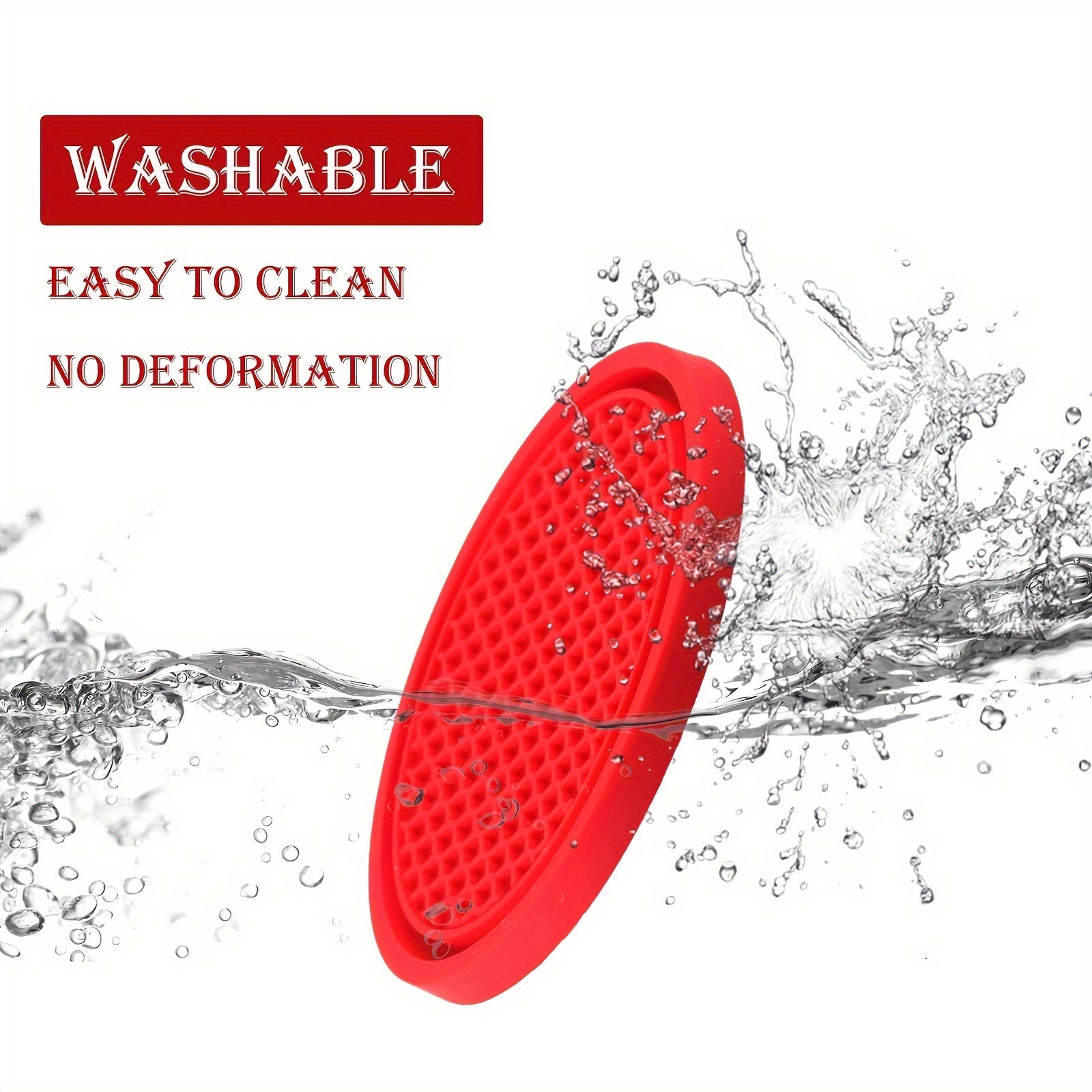 Universal non-slip avtomobil stakan qopqog'i qizil ichki avtomobil aksessuarlari