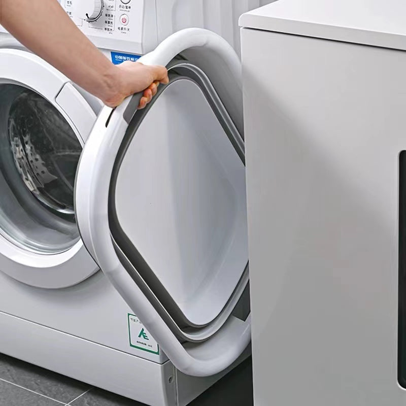 Складная пластиковая моечная раковина из ПВХ с 3 ручками для одежды, игрушек и купания питомцев