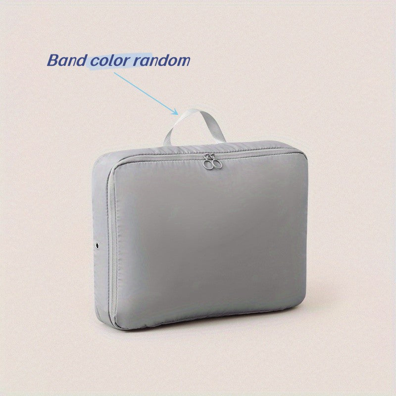 Rectangle Storage Bags with Zipper Closure for Clothes and Linens Space-Saving Organizer