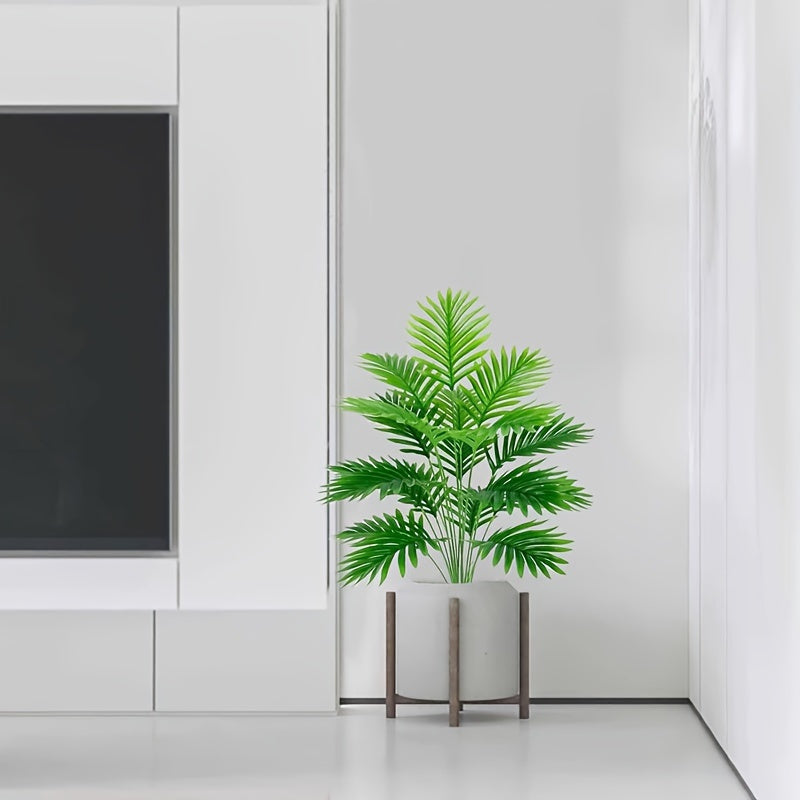 Large Artificial Palm Leaf for Indoor Outdoor Decor 24 Inches