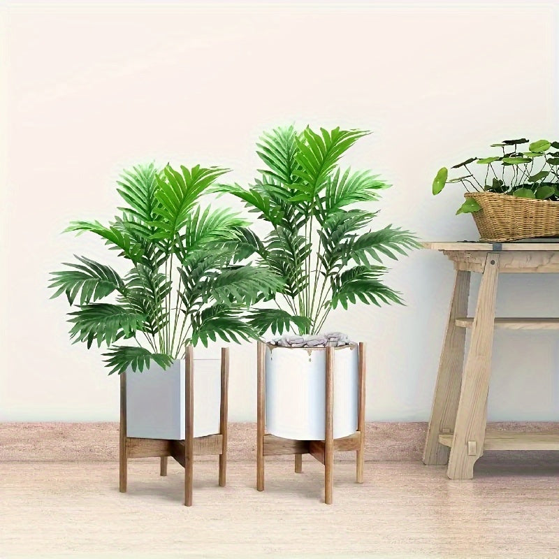 Large Artificial Palm Leaf for Indoor Outdoor Decor 24 Inches