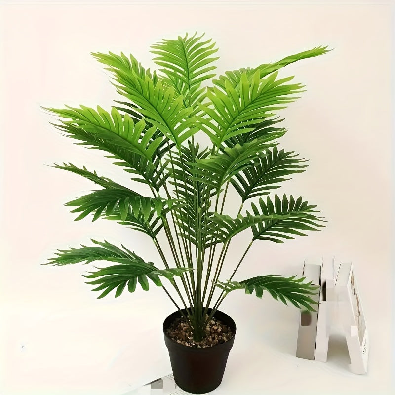 Large Artificial Palm Leaf for Indoor Outdoor Decor 24 Inches
