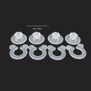 Set of 4 Plastic Bedding Clamps for Quilts Duvets Sheets Bed Fasteners