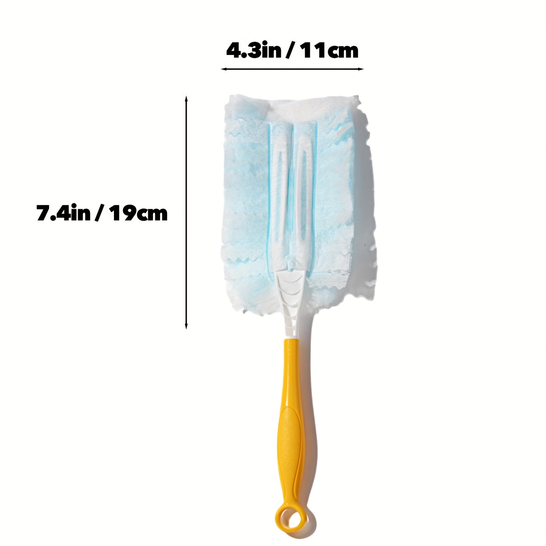 10-Pack Electrostatic Disposable Duster Refills for Dust Removal in Kitchen Bathroom Bedroom