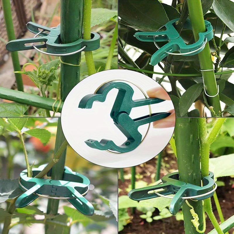 20 Pcs Reusable Garden Plant Clips for Greenhouses Lawns and Patios