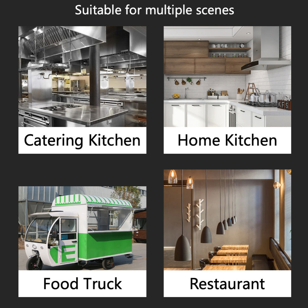 3-Tier Pull-Down Spice Rack Metal Kitchen Organizer Space-Saving Shelf Black