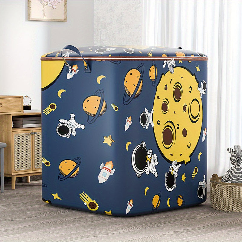 Oversized Cloth Storage Bag for Clothing and Quilts 3.2 Cu Ft with Carry Straps