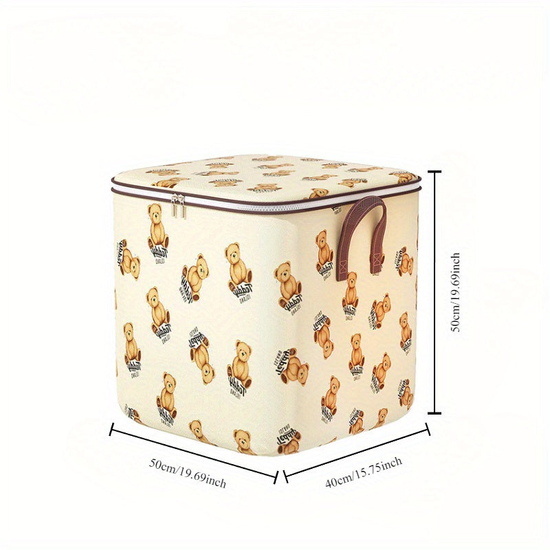 Oversized Cloth Storage Bag for Clothing and Quilts 3.2 Cu Ft with Carry Straps