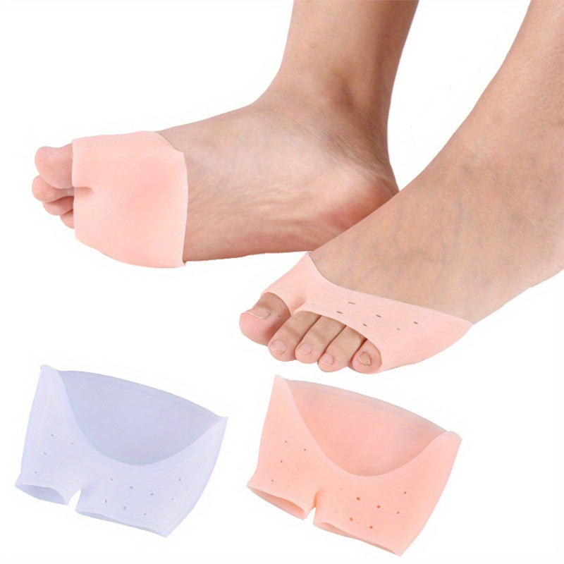 2PCS Toe Sleeves for High Heels Comfort Forefoot Protectors Cushions