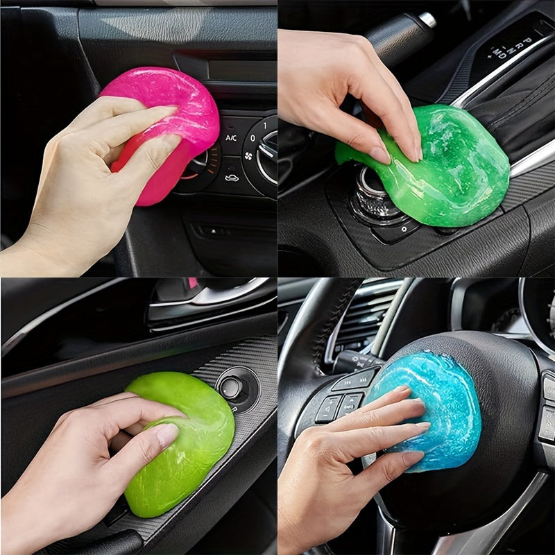 4-Piece Car Cleaning Gel Universal Auto Interior Detailing Putty Dust Cleaner