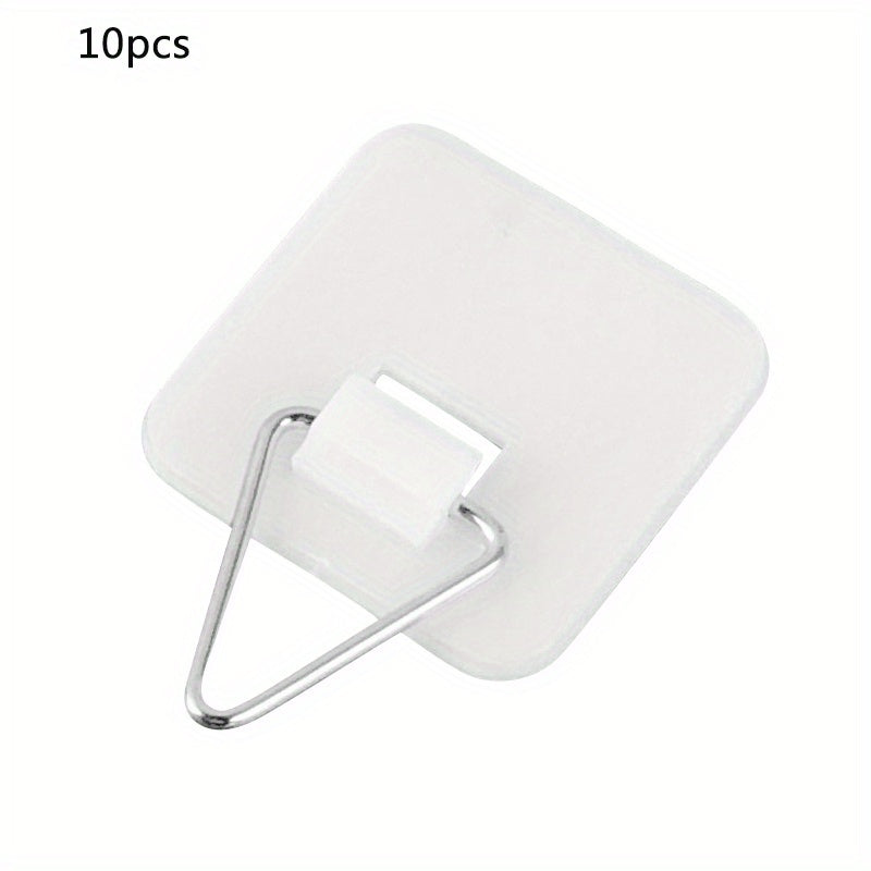 10-штук самоклеящихся пластиковых крючков для стен для антикоррозийных пластин и подвешивания картин