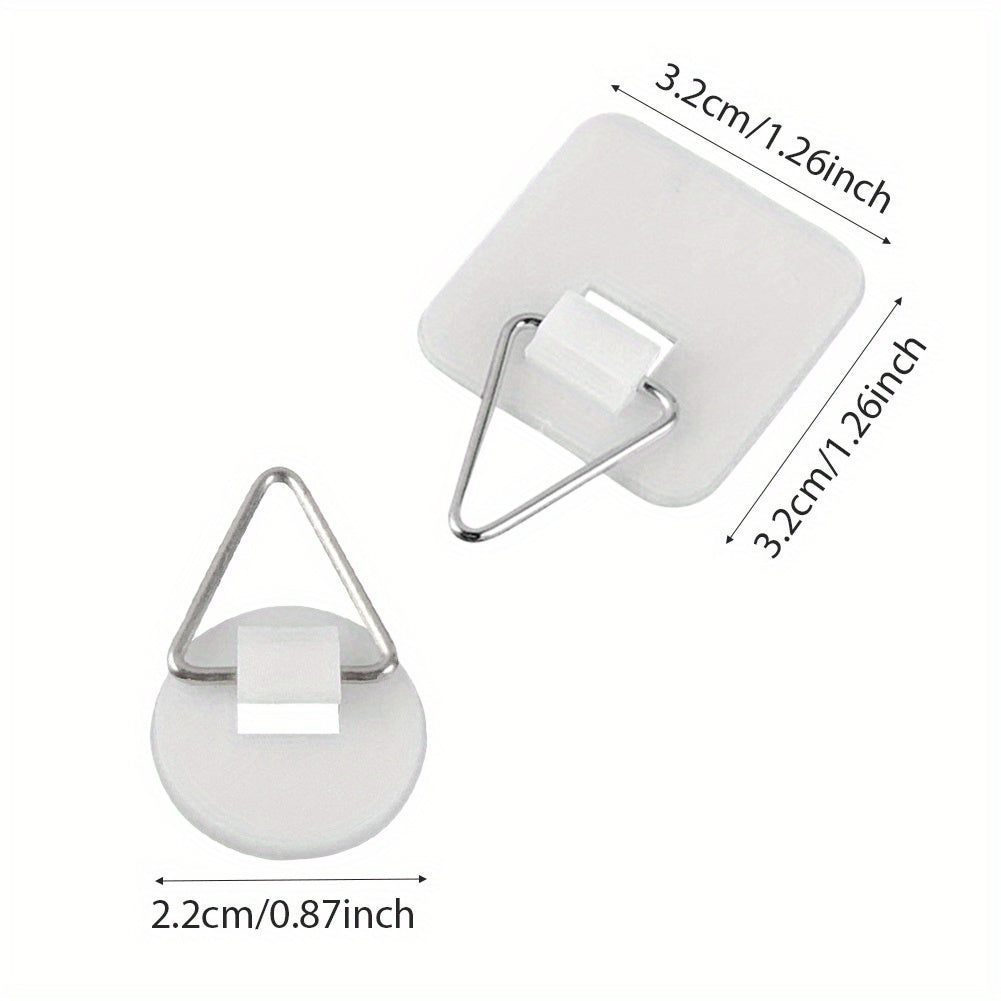 10-штук самоклеящихся пластиковых крючков для стен для антикоррозийных пластин и подвешивания картин