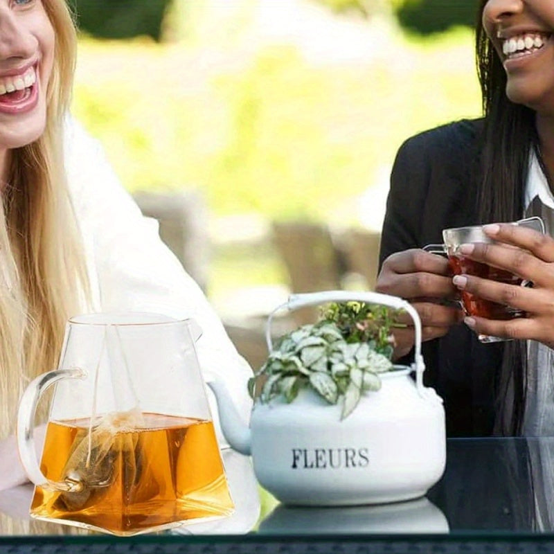 Disposable Tea Bags 100pcs Non-Woven Fabric with Drawstring 3 Sizes for Herbs Spices